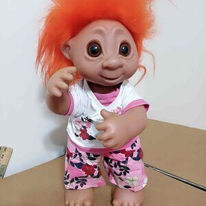 A 1979 Giant Vintage 17 Inch Troll Doll